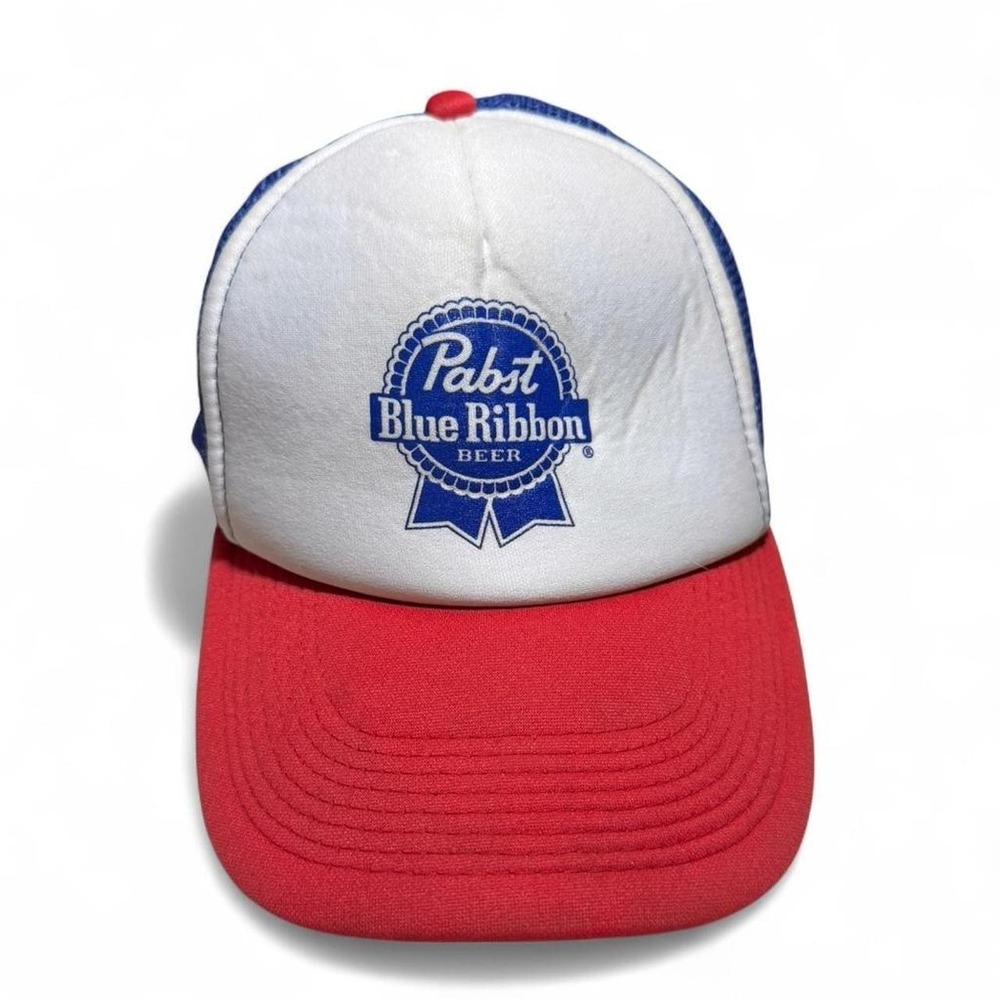 Vintage-Style PBR Trucker Hat Pabst Blue Ribbon